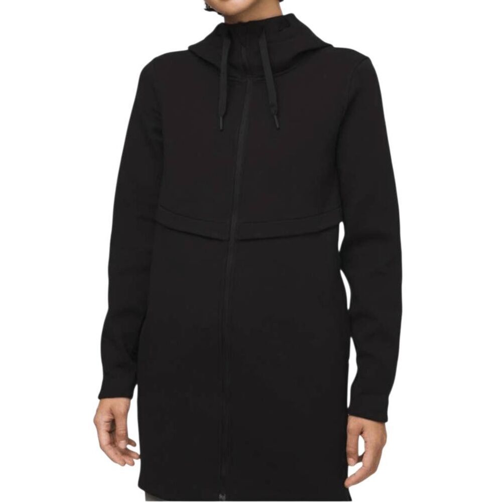 LULULEMON ATHLETICA Long Horizons Hoodie in Black Size XS